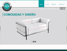 Tablet Screenshot of oficorequipamientos.com